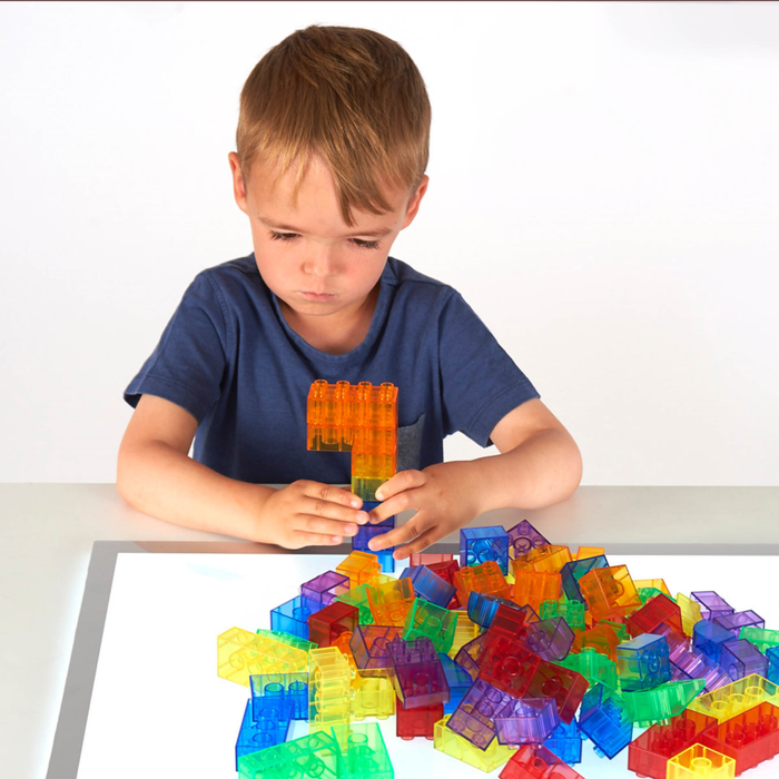 Ljósaborð kubbar Duplo 90 stk