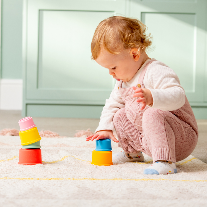 Kubbar silicon til að stafla upp 7 stk