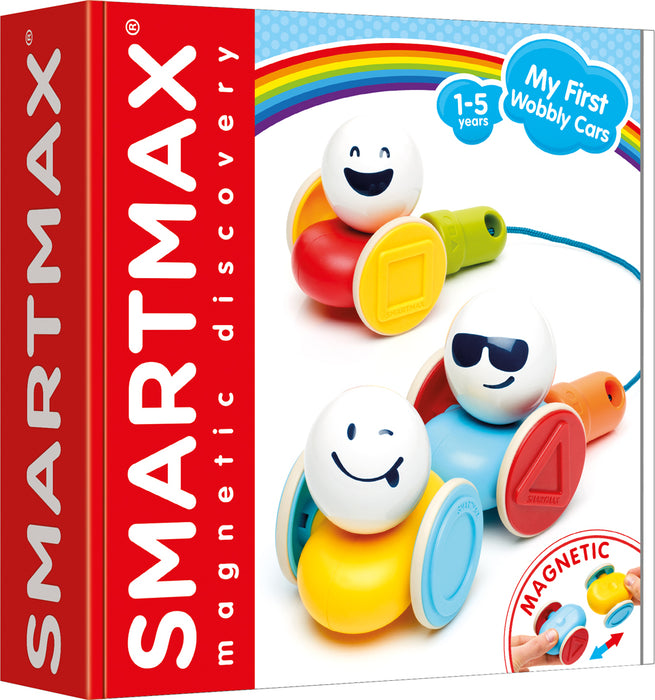 SmartMax seglakubbar Woobly bílar 7 kubbar