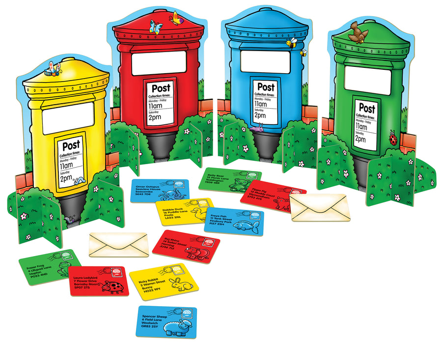 Spil Postbox game litirnir