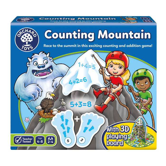 Spil Counting Mountain stærðfræðispil