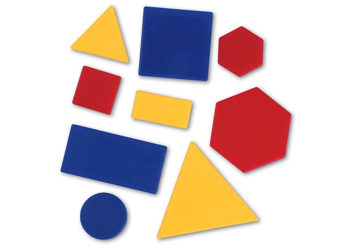 Stærðfræði rökhugsunarkubbar 60stk