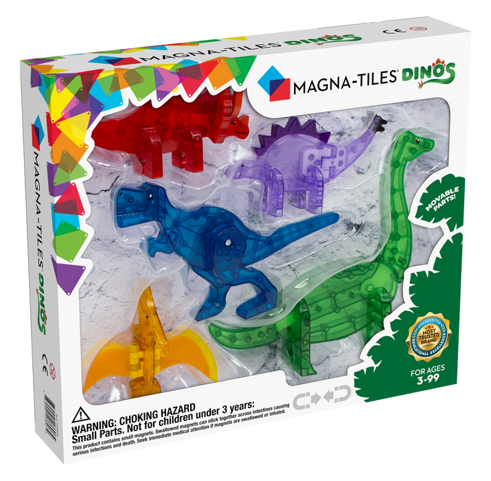 Magna Tiles Dinos 5 stk