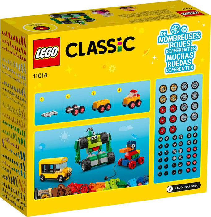 Lego classic 653 kubbar og tannhjól