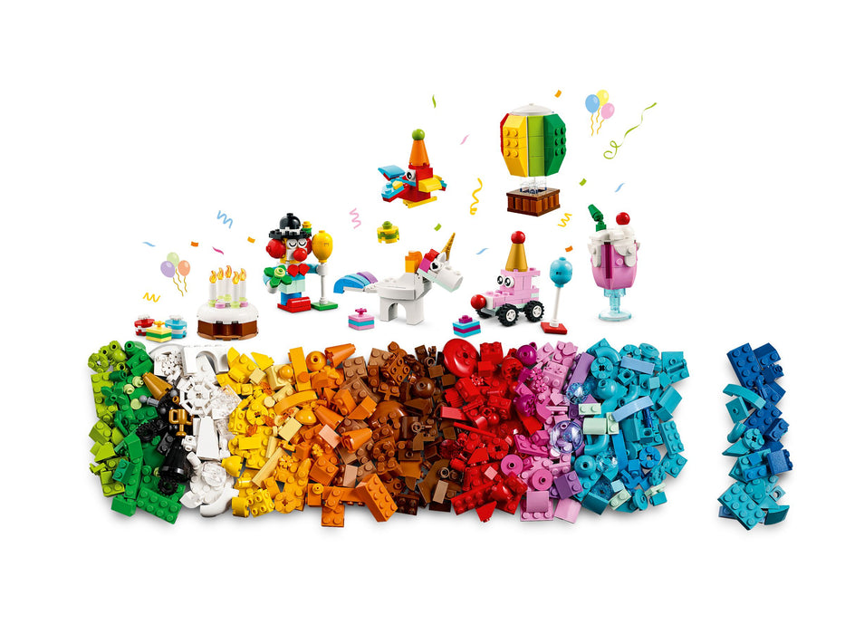 Lego Classic party kubbar 900 stk
